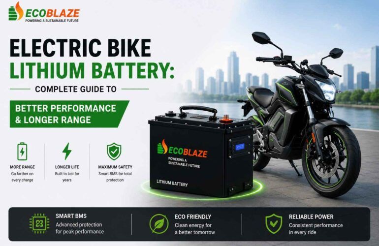 Electric Bike Lithium Battery Complete Guide to Better Performance and Longer Range