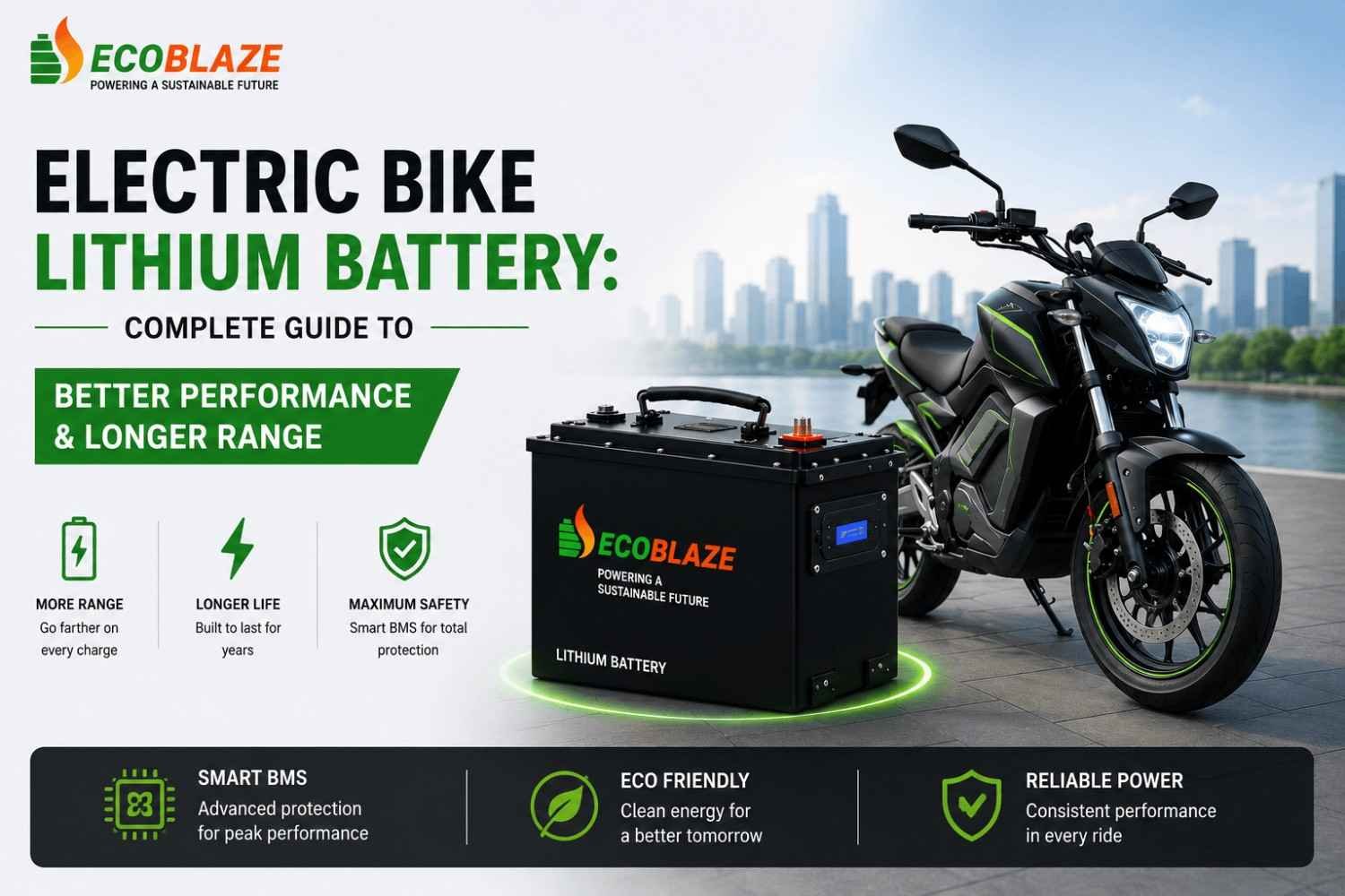 Electric Bike Lithium Battery Complete Guide to Better Performance and Longer Range