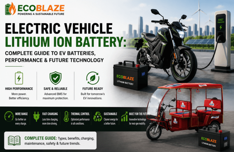 Electric Vehicle Lithium Ion Battery Complete Guide to EV Batteries, Performance & Future Technology