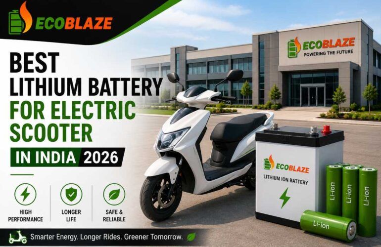 Best Lithium Battery for Electric Scooter in India 2026