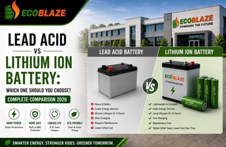 Lead Acid vs Lithium Ion Battery Which One Should You Choose Complete Comparison 2026