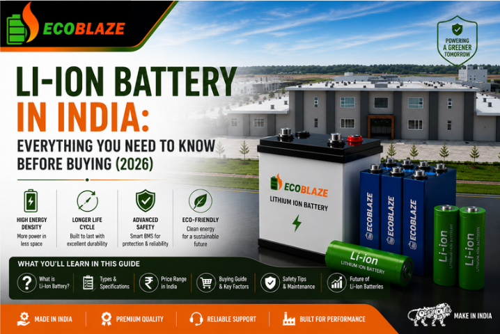 Li-Ion Battery in India Everything You Need to Know Before Buying (2026)