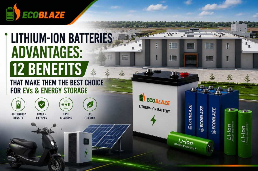 Lithium-Ion Batteries Advantages 12 Benefits That Make Them the Best Choice for EVs & Energy Storage
