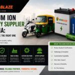 Lithium Ion Battery Supplier in India How to Choose the Right One